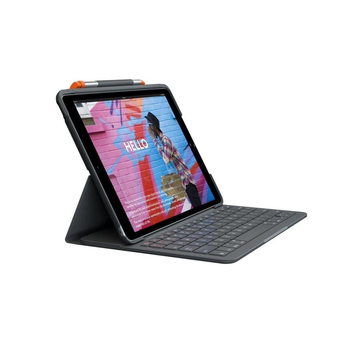 LOGITECH Slim Folio - iPad 9th Gen 2021 Keyboard Case