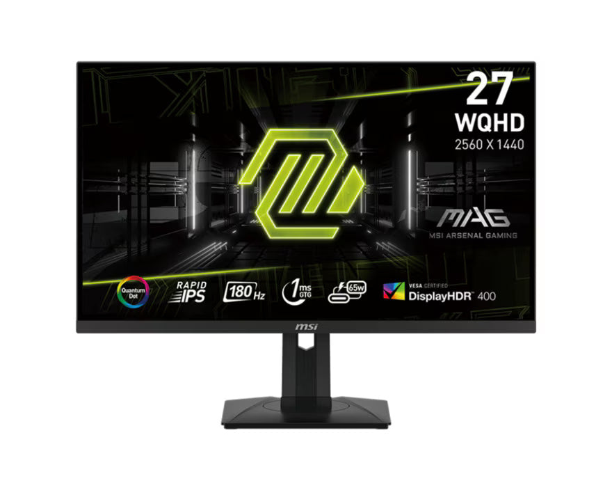 MSI MAG274QRF-QD E2 27" 2K Rapid IPS 180Hz Gaming Monitor