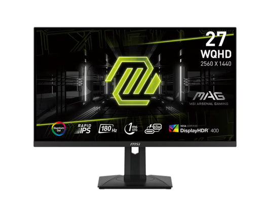 MSI MAG274QRF-QD E2 27" 2K Rapid IPS 180Hz Gaming Monitor