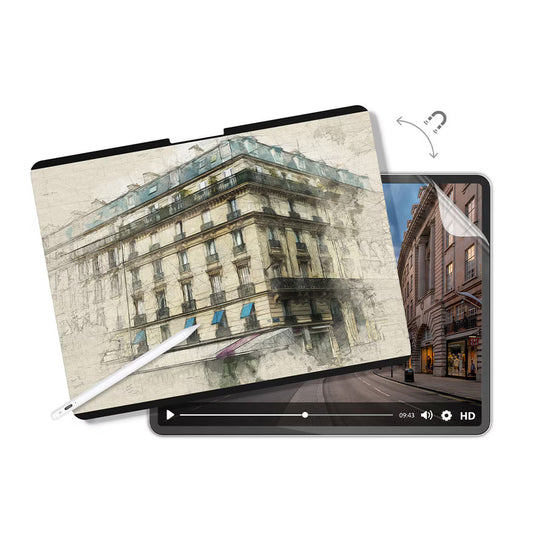 MagEasy EasyPaper Pro 2-in-1 Magnetic Paperlike Screen & Clear Film for iPad Pro 13" (M4)