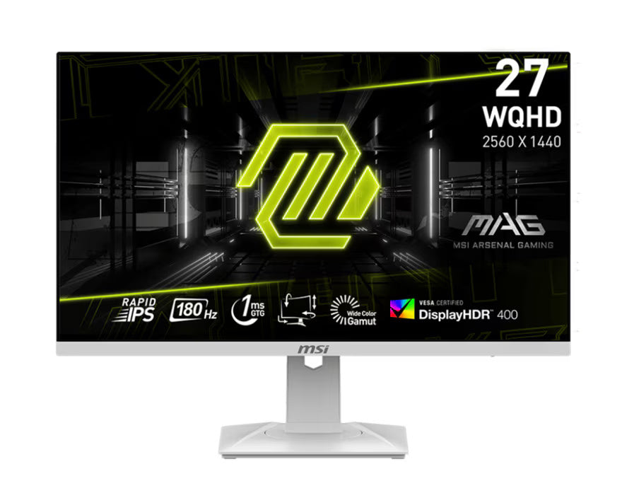 MSI MAG 274QRFW 27" 2K Rapid IPS 180Hz Gaming Monitor