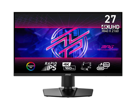 MSI MPG 274URF QD 27" 4K Rapid IPS 160Hz Quantum Dot Gaming Monitor